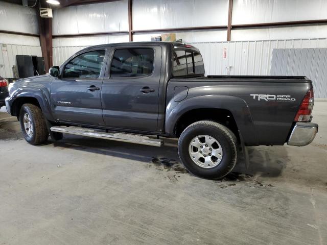 3TMJU4GNXCM135943 - 2012 TOYOTA TACOMA DOUBLE CAB PRERUNNER GRAY photo 2