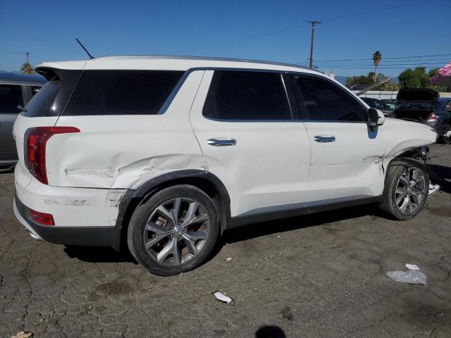 KM8R34HE9MU280193 - 2021 HYUNDAI PALISADE SEL WHITE photo 3