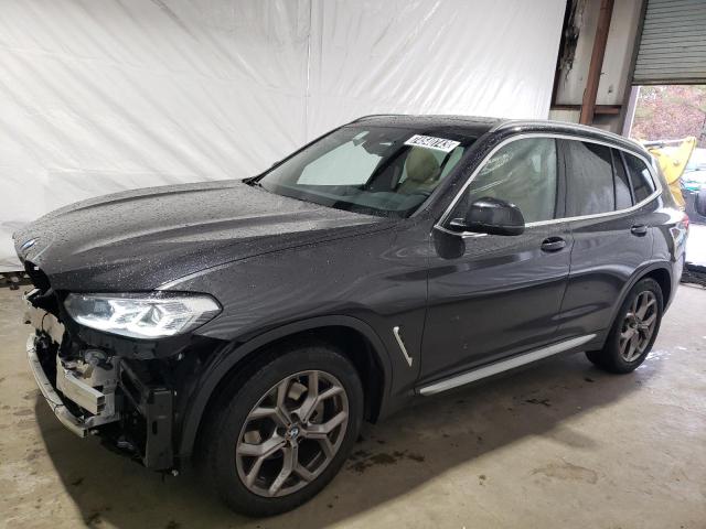 WBX57DP04NN154545 - 2022 BMW X3 XDRIVE30I BLACK photo 1