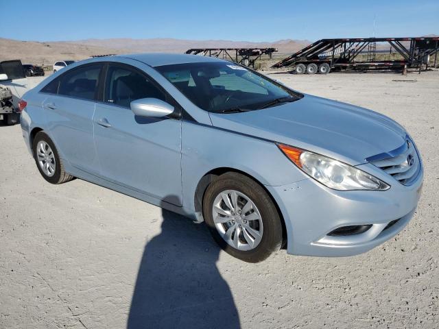 5NPEB4AC2CH310237 - 2012 HYUNDAI SONATA GLS BLUE photo 4