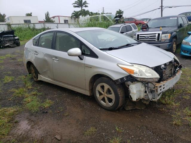 JTDKN3DU1E0360569 - 2014 TOYOTA PRIUS SILVER photo 4