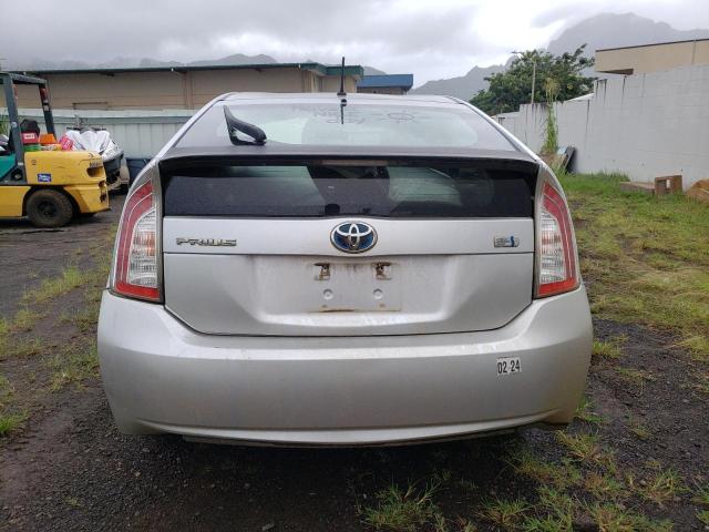 JTDKN3DU1E0360569 - 2014 TOYOTA PRIUS SILVER photo 6