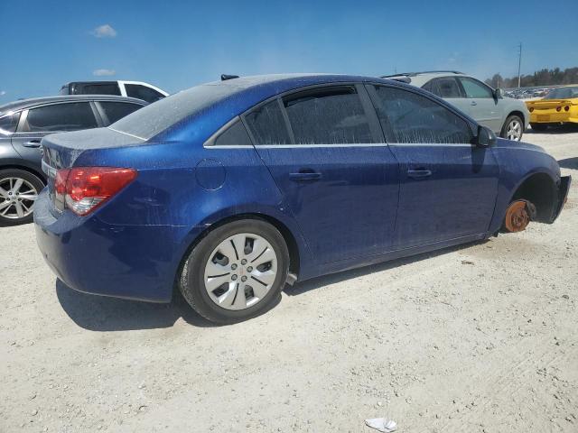 1G1PC5SH3C7199054 - 2012 CHEVROLET CRUZE LS BLUE photo 3