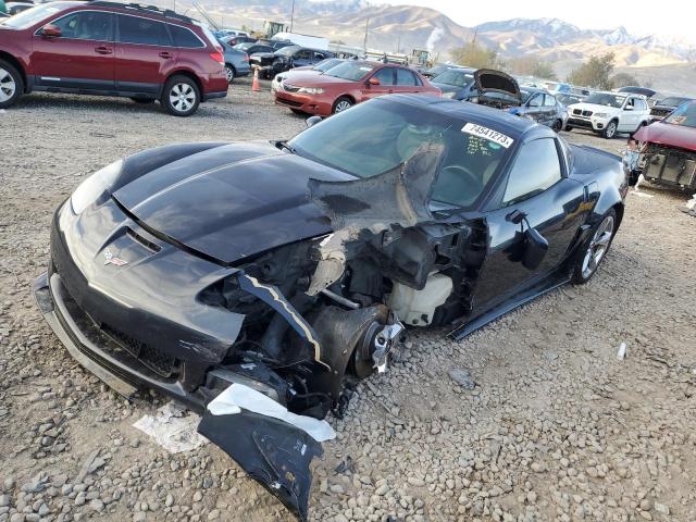 1G1YR2DW0D5104766 - 2013 CHEVROLET CORVETTE GRAND SPORT BLUE photo 1