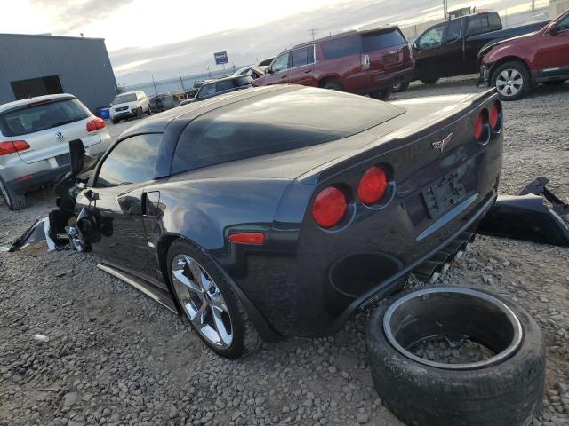 1G1YR2DW0D5104766 - 2013 CHEVROLET CORVETTE GRAND SPORT BLUE photo 2