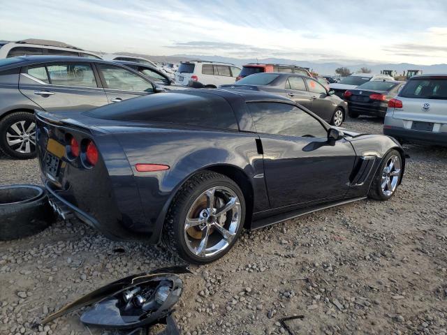 1G1YR2DW0D5104766 - 2013 CHEVROLET CORVETTE GRAND SPORT BLUE photo 3