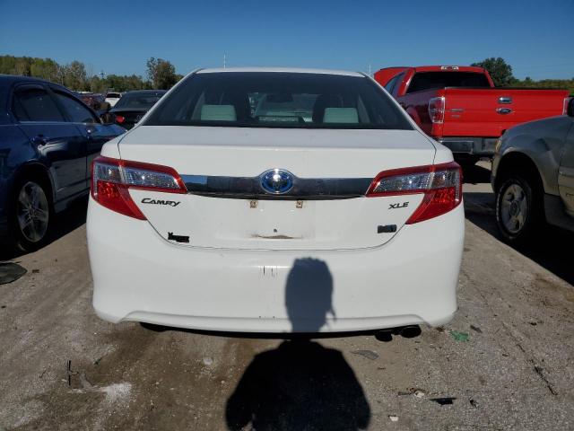 4T1BD1FK4CU035001 - 2012 TOYOTA CAMRY HYBRID WHITE photo 6