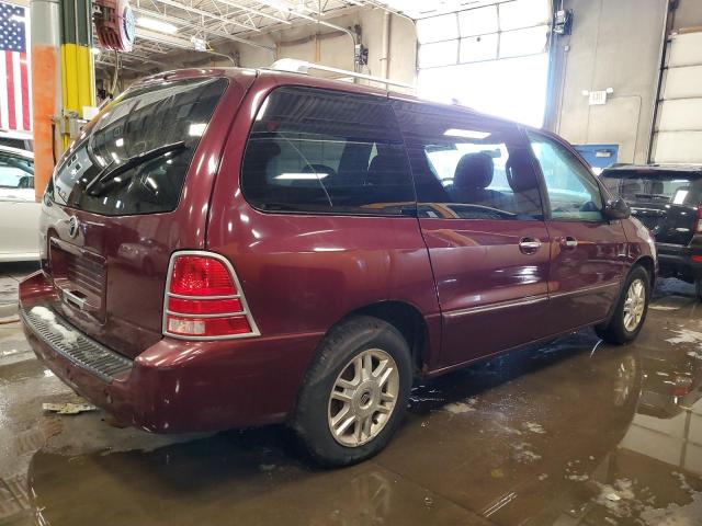 2MRDA222X6BJ02225 - 2006 MERCURY MONTEREY LUXURY BURGUNDY photo 3