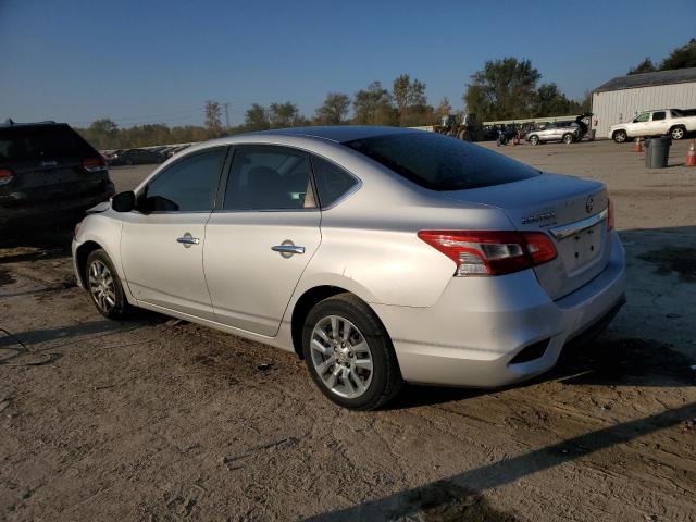 3N1AB7AP6HY376144 - 2017 NISSAN SENTRA S SILVER photo 2