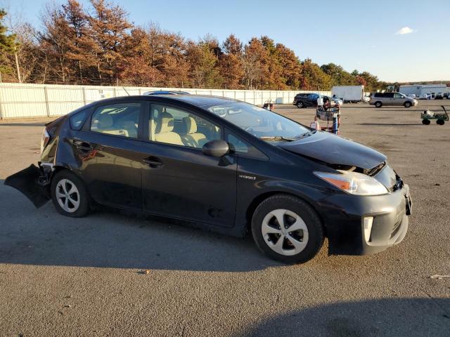 JTDKN3DUXE0356763 - 2014 TOYOTA PRIUS BLACK photo 4