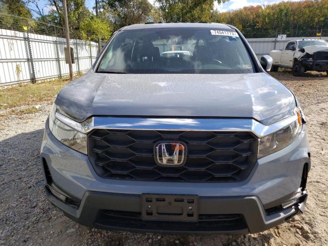5FNYF7H57NB000211 - 2022 HONDA PASSPORT EXL BLUE photo 5