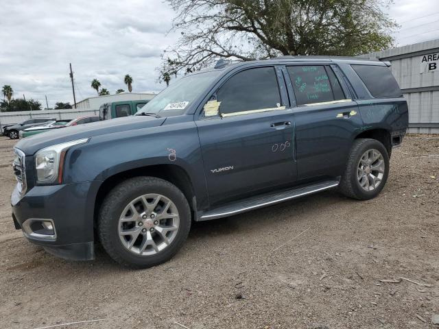 1GKS1BKC0KR149553 - 2019 GMC YUKON SLT GRAY photo 1