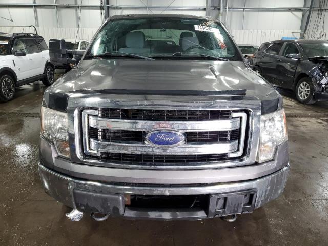 1FTFW1ET1DFD12008 - 2013 FORD F150 SUPERCREW GRAY photo 5