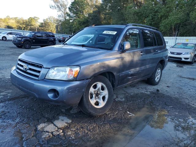 JTEEP21A170199926 - 2007 TOYOTA HIGHLANDER SPORT GRAY photo 1