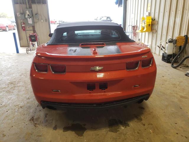 2G1FK3DJ7C9199124 - 2012 CHEVROLET CAMARO 2SS ORANGE photo 6