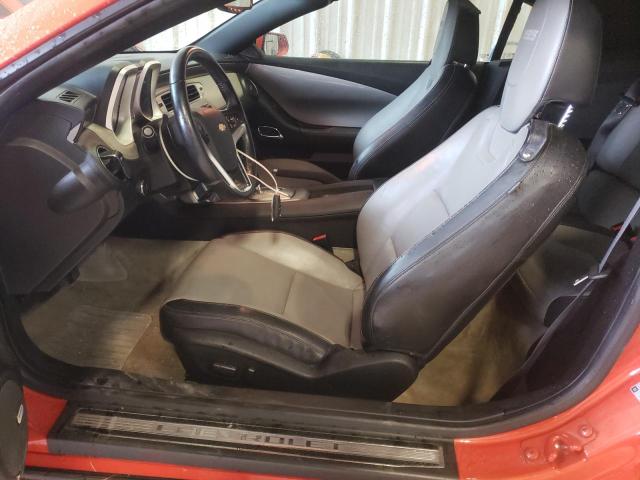 2G1FK3DJ7C9199124 - 2012 CHEVROLET CAMARO 2SS ORANGE photo 7