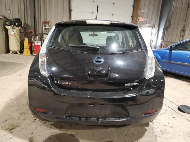 1N4AZ0CP4DC422429 - 2013 NISSAN LEAF S BLACK photo 6