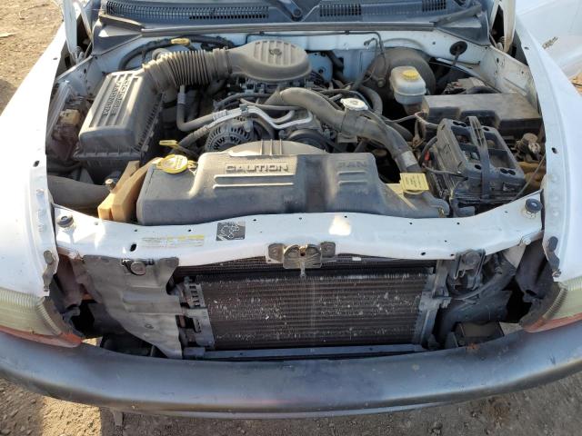 1B7FL16X02S536224 - 2002 DODGE DAKOTA BASE WHITE photo 11