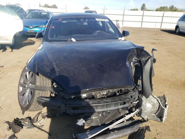 5YJSA1E27GF124980 - 2016 TESLA MODEL S შავი ფოტო 5