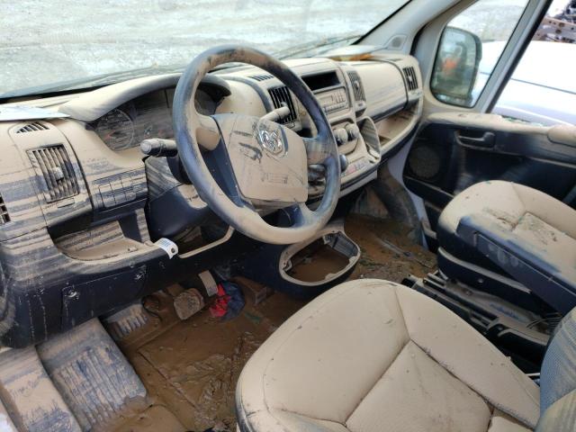 3C6TRVDG3GE115479 - 2016 RAM PROMASTER 2500 HIGH WHITE photo 8