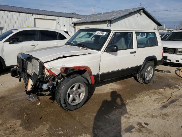 1J4FT27S6VL564319 - 1997 JEEP CHEROKEE SE WHITE photo 1