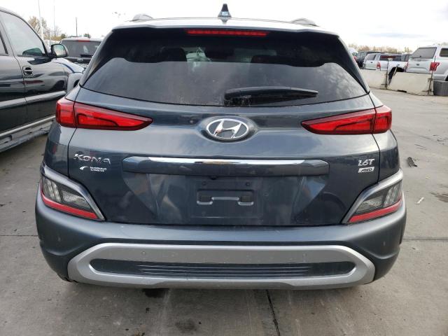 KM8K5CA32NU928912 - 2022 HYUNDAI KONA LIMITED GRAY photo 6