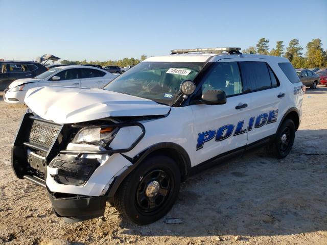 1FM5K8AR2JGA99971 - 2018 FORD EXPLORER POLICE INTERCEPTOR WHITE photo 1