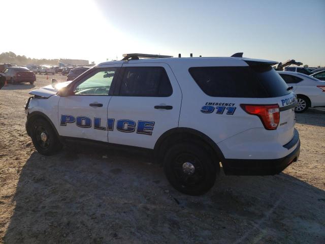 1FM5K8AR2JGA99971 - 2018 FORD EXPLORER POLICE INTERCEPTOR WHITE photo 2