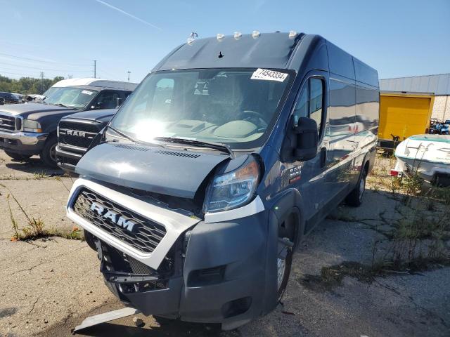 3C6URVJG6KE541930 - 2019 RAM PROMASTER 3500 HIGH ლურჯი ფოტო 1