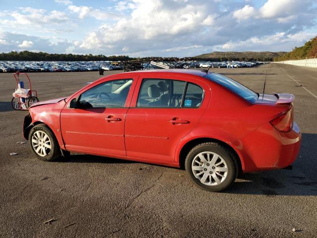 1G1AT58H697130560 - 2009 CHEVROLET COBALT LT RED photo 2