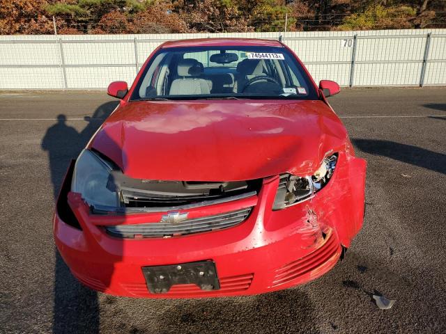 1G1AT58H697130560 - 2009 CHEVROLET COBALT LT RED photo 5