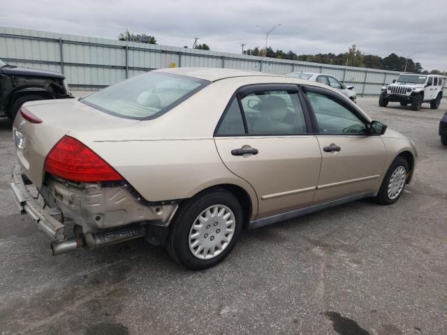 1HGCM56136A184496 - 2006 HONDA ACCORD VALUE GOLD photo 3