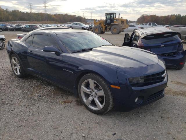 2G1FB1ED2B9148917 - 2011 CHEVROLET CAMARO LT BLUE photo 4