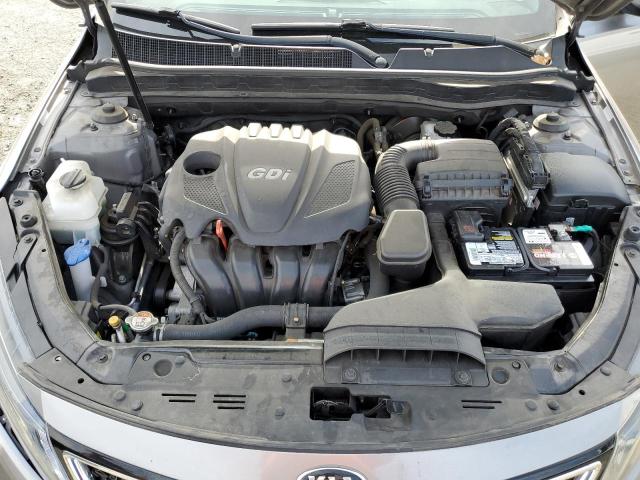 5XXGN4A78FG490584 - 2015 KIA OPTIMA EX GRAY photo 11