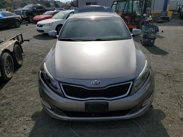 5XXGN4A78FG490584 - 2015 KIA OPTIMA EX GRAY photo 5