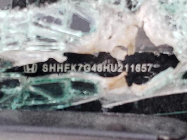 SHHFK7G48HU211657 - 2017 HONDA CIVIC SPORT 灰色 照片 12