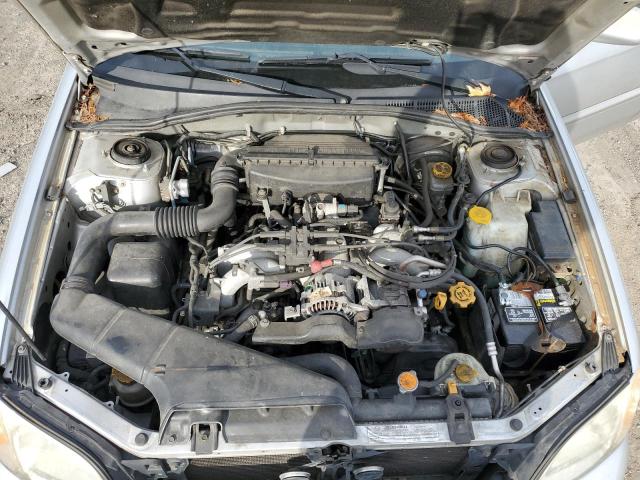 4S3BE625347209073 - 2004 SUBARU LEGACY L SPECIAL SILVER photo 11