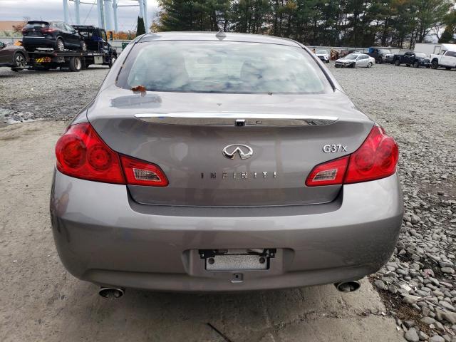 JNKCV61F19M053394 - 2009 INFINITI G37 GRAY photo 6