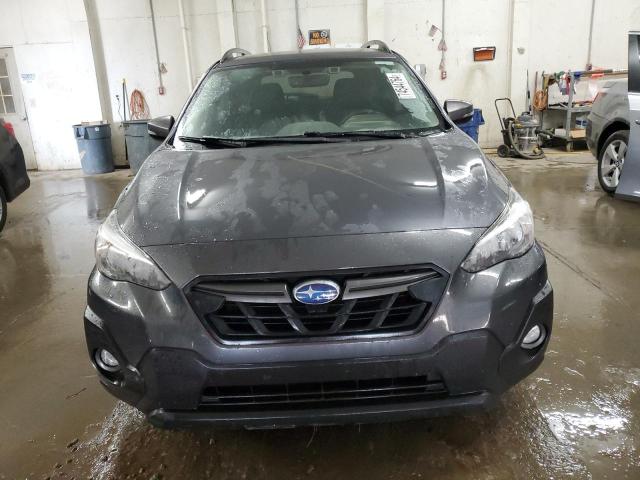 JF2GTHSC9MH215249 - 2021 SUBARU CROSSTREK SPORT GRAY photo 5