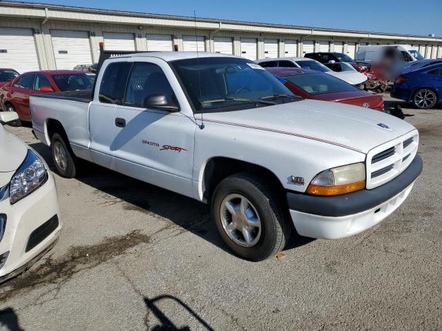 1B7GL22Y0XS303525 - 1999 DODGE DAKOTA WHITE photo 4