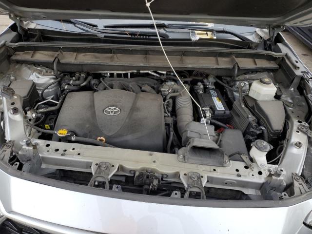 5TDGZRAH6LS002222 - 2020 TOYOTA HIGHLANDER XLE SILVER photo 12