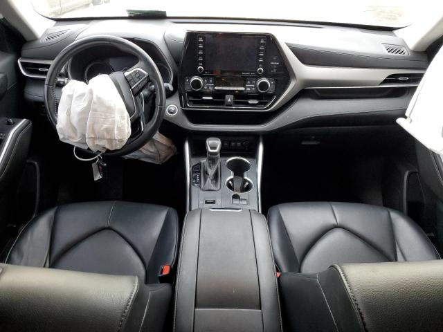 5TDGZRAH6LS002222 - 2020 TOYOTA HIGHLANDER XLE SILVER photo 8