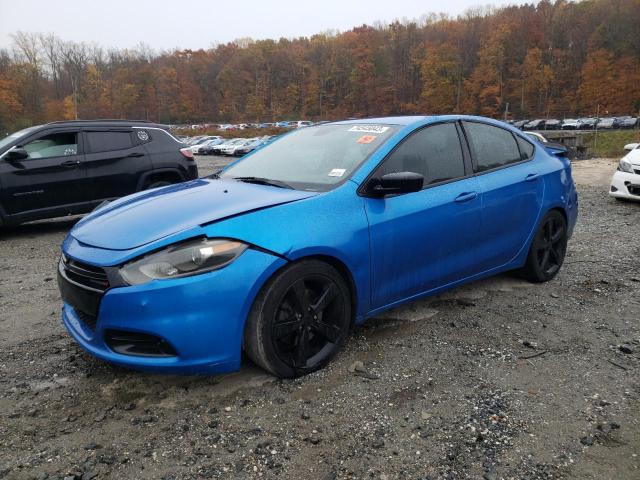 1C3CDFBB4GD530465 - 2016 DODGE DART SXT BLUE photo 1