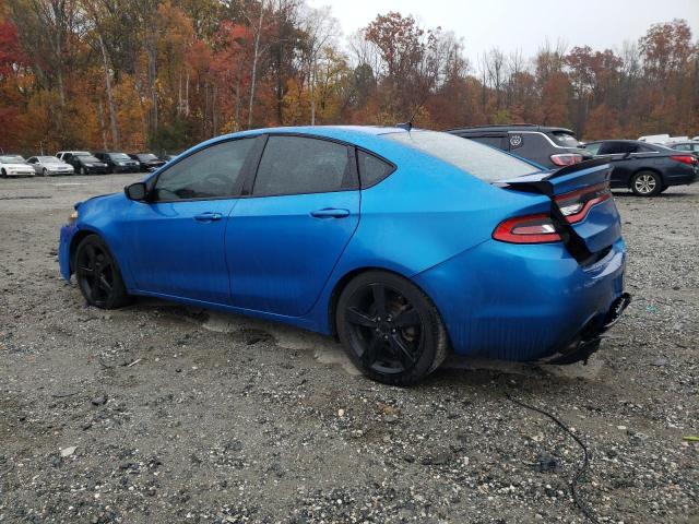 1C3CDFBB4GD530465 - 2016 DODGE DART SXT BLUE photo 2