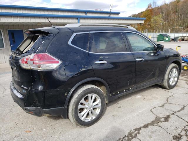 5N1AT2MV1EC764311 - 2014 NISSAN ROGUE S BLACK photo 3