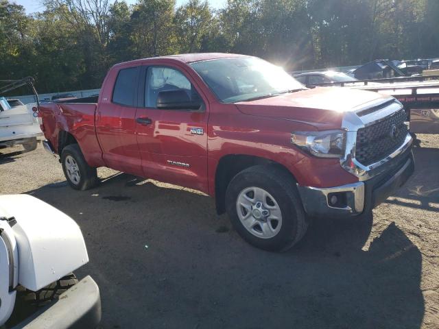 5TFUY5F13LX941428 - 2020 TOYOTA TUNDRA DOUBLE CAB SR/SR5 BURGUNDY photo 4