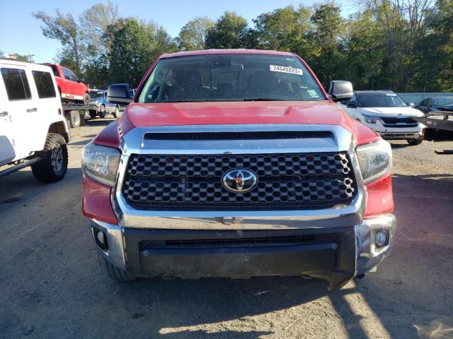 5TFUY5F13LX941428 - 2020 TOYOTA TUNDRA DOUBLE CAB SR/SR5 BURGUNDY photo 5