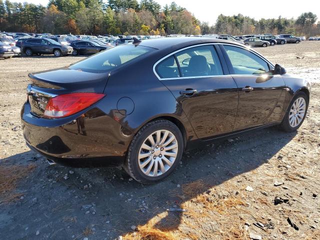 W04GW5EV2B1078222 - 2011 BUICK REGAL CXL BURGUNDY photo 3