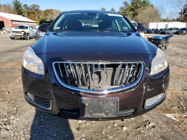 W04GW5EV2B1078222 - 2011 BUICK REGAL CXL BURGUNDY photo 5