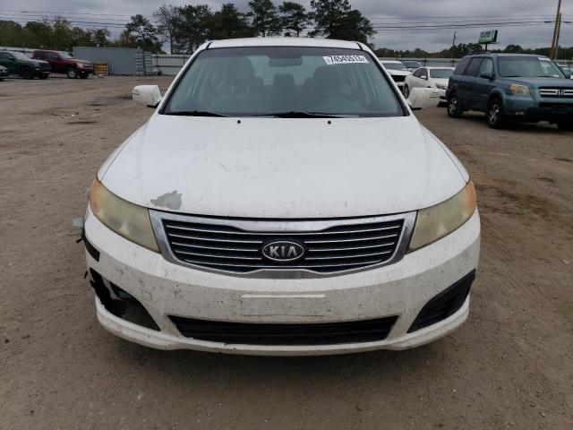 KNAGE228695360322 - 2009 KIA OPTIMA LX WHITE photo 5